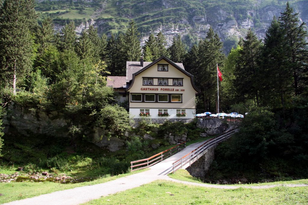 Restaurant am Seealpsee by Samuel Fausch