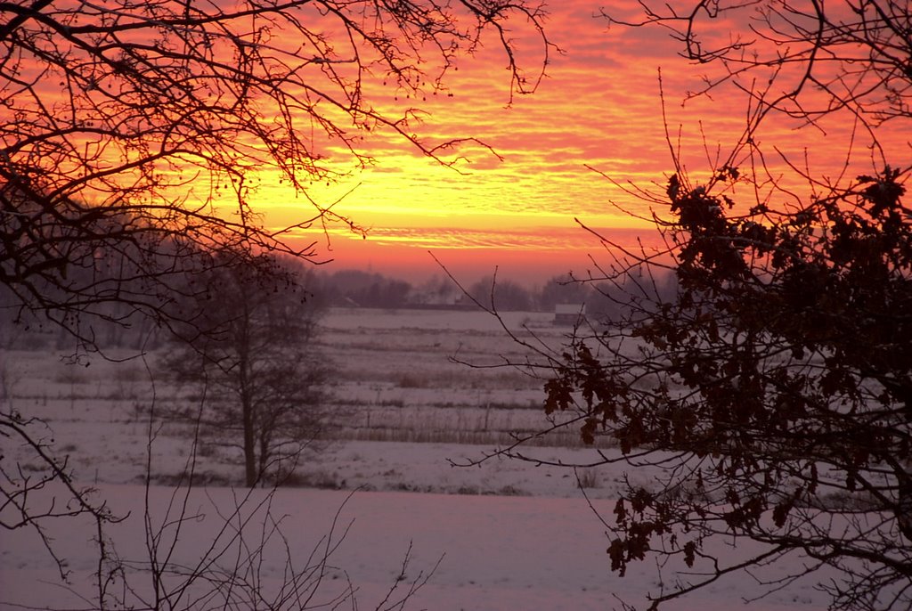 Sonnenuntergang in Hopen by Frauke Feind