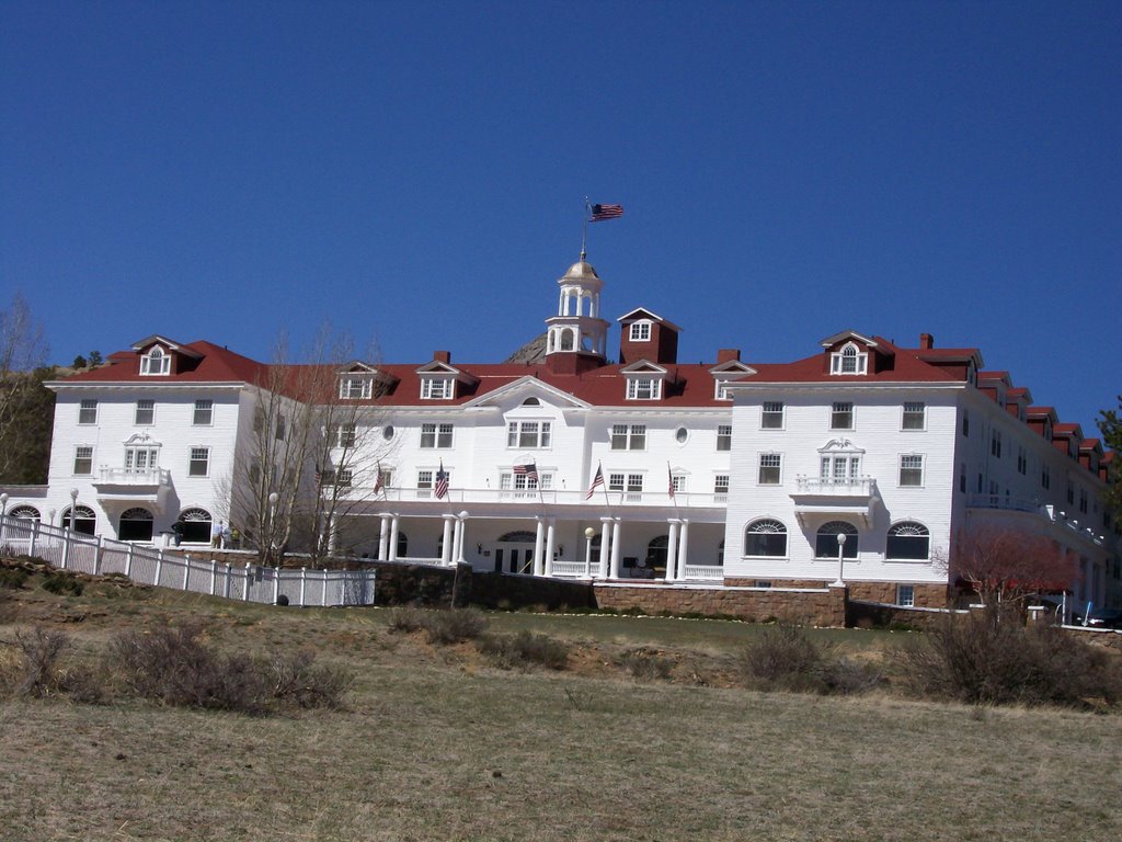 Stanley Hotel Front View by A. Burrows