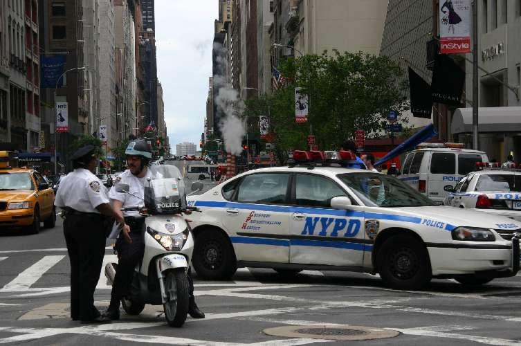 NYPD in action Photo: Tomer Barzide by tom28184@gmail.com