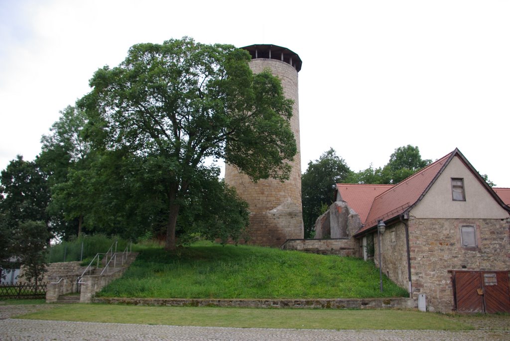 Bergfried der *Burgruine - Tannroda* (Bad Berka) [250°] (i) by Herzi♥81