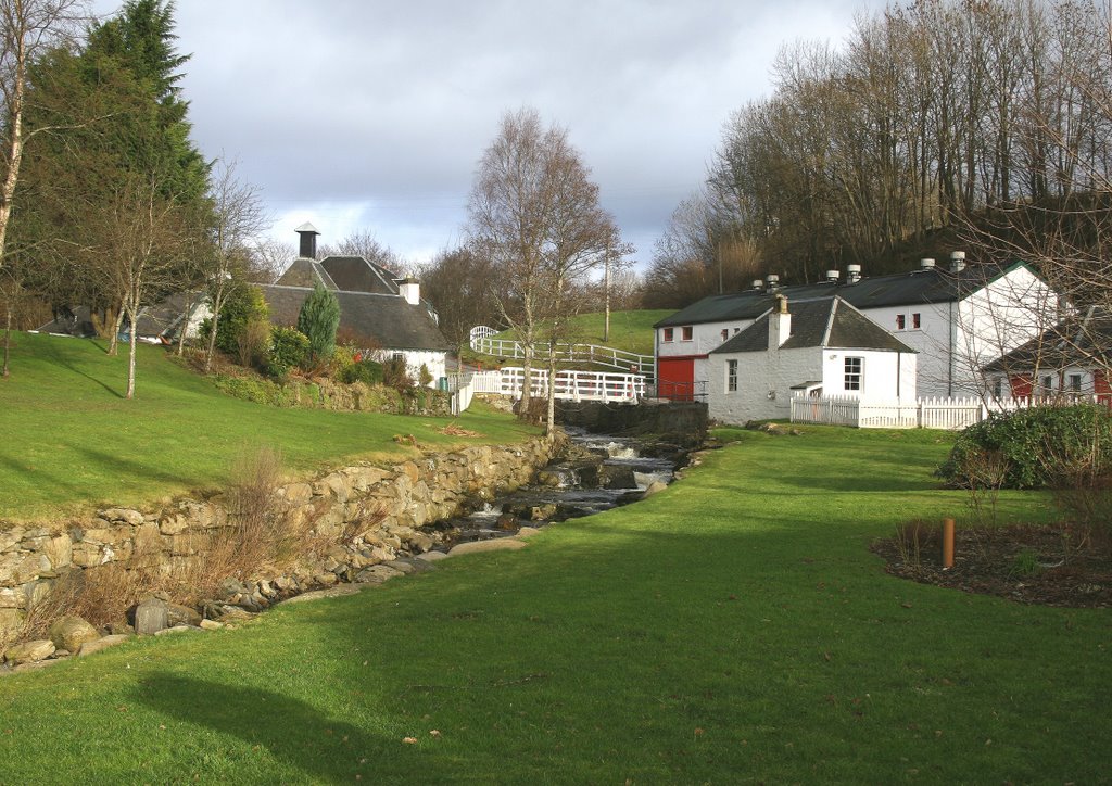 The Edradour Distillery near Pitlochry by top spotter