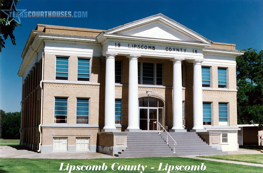 Lipscomb County Courthouse, Lipscomb, Texas by TexasCourthouses.com