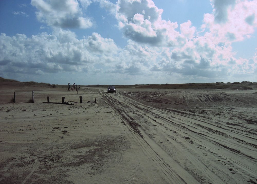 Die Strandstrecke von Sønderstrand nach Lakolk auf Rømø - 9km auf Sand sind eine interessante Erfahrung by Yarkssen