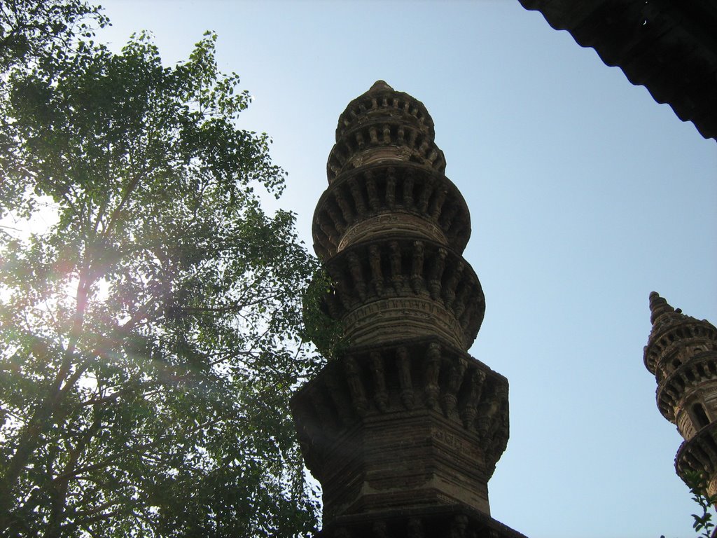 The All- Brick Shaking Minars, Ahmedabad by Hemant Shesh