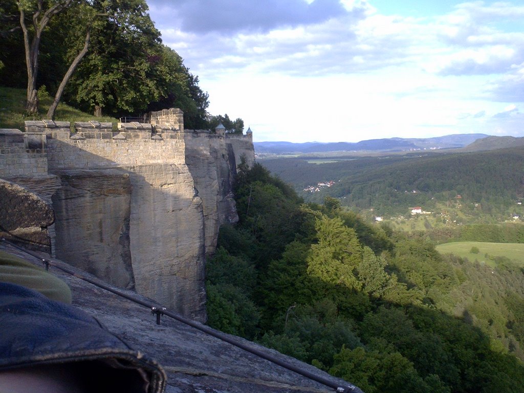 Auf der Festung Königstein by juliussteffen