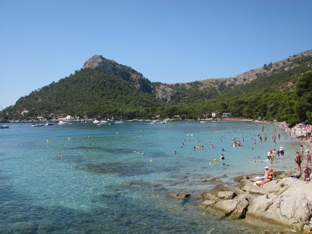 Playa de Formentor, agosto 2009 by mario marzioni