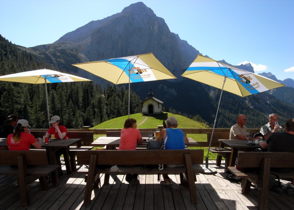 Auf der Terasse der Halleranger Alm by Ali-babaa1001