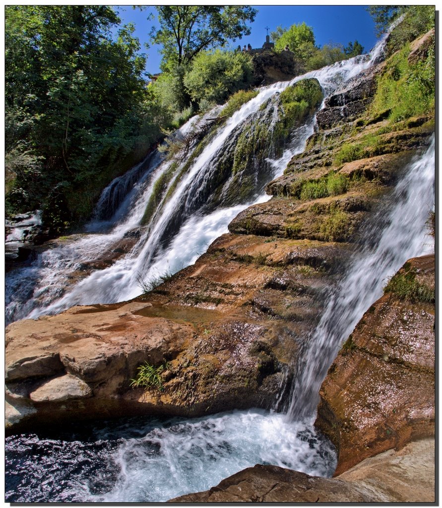 La cascade de Navacelles by Foetal