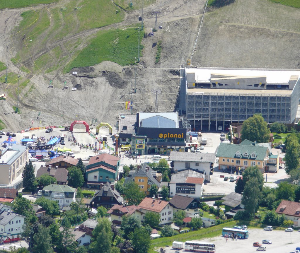 Planai Ski centre. by A Davies