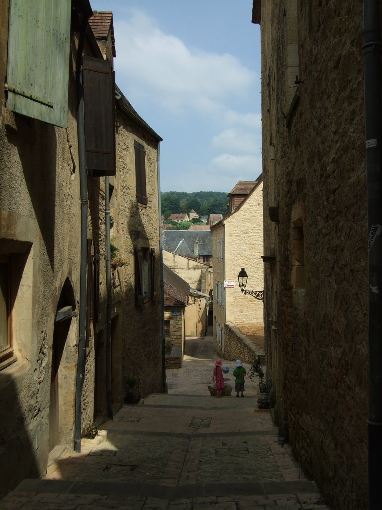 Stepped street by Alan L.