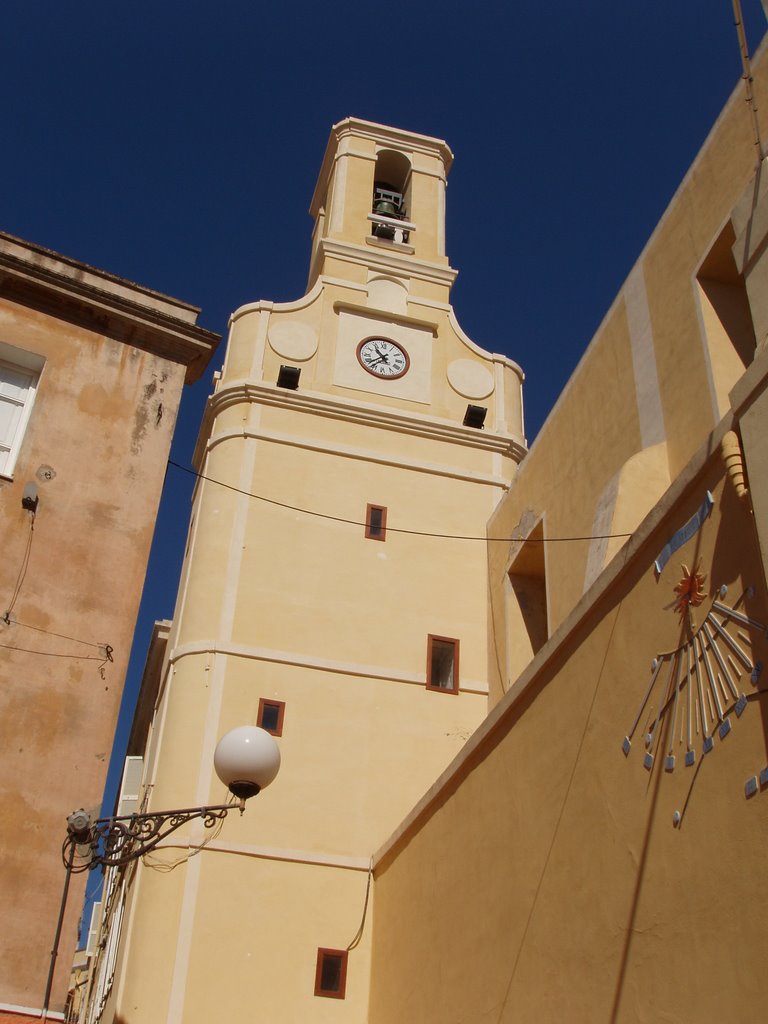 Carloforte-Parrocchia torre campanaria by Marco Serra Landis