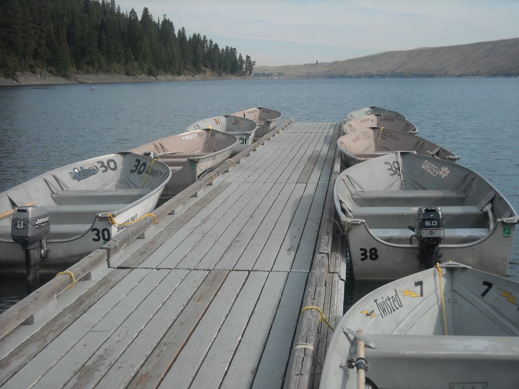 Wallowa Lake Marina by andywalgamott