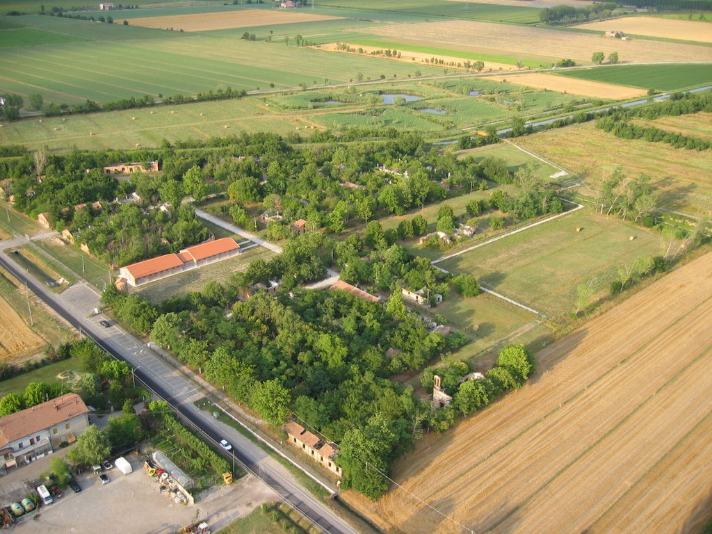 Fossoli Campo Concentramento dall'alto by cingole