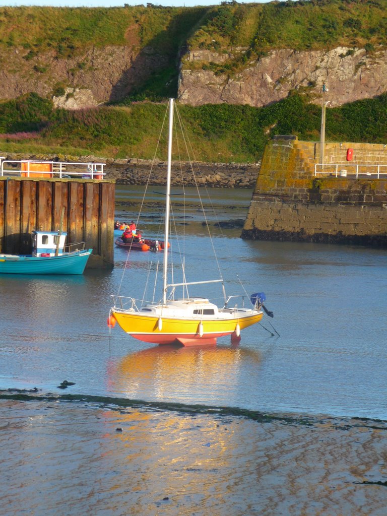 Stonehaven - porto in bassa marea by Angelo Mele