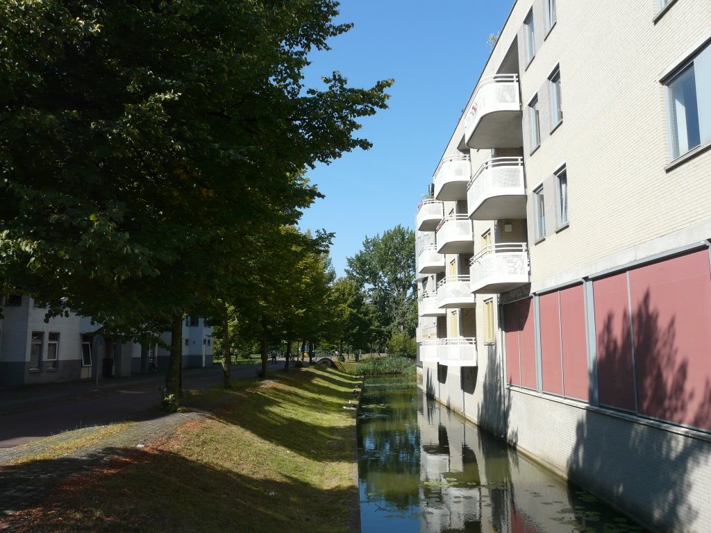 Appartementen aan het Imkerseind, zicht op westen, Houten by David Jimmink