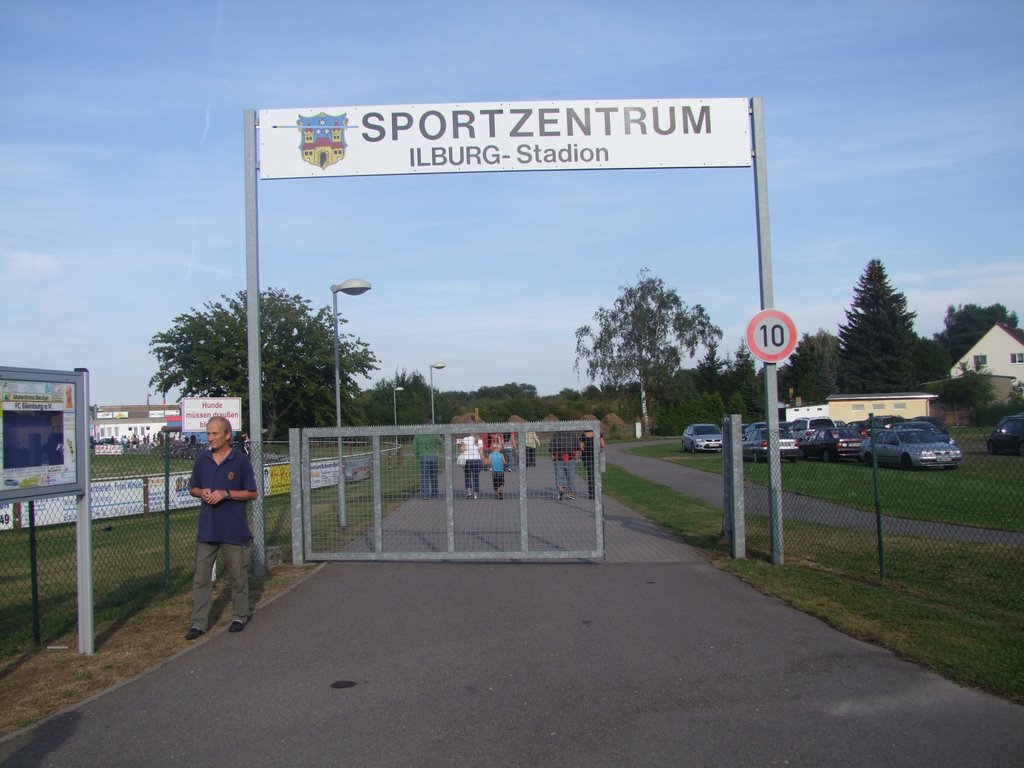 Illburg-Stadion Spielstätte des FC Eilenburg by Fueloep