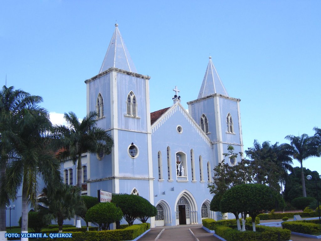 Felixlândia (MG) Matriz de N. Sra. da Piedade by Vicente A. Queiroz