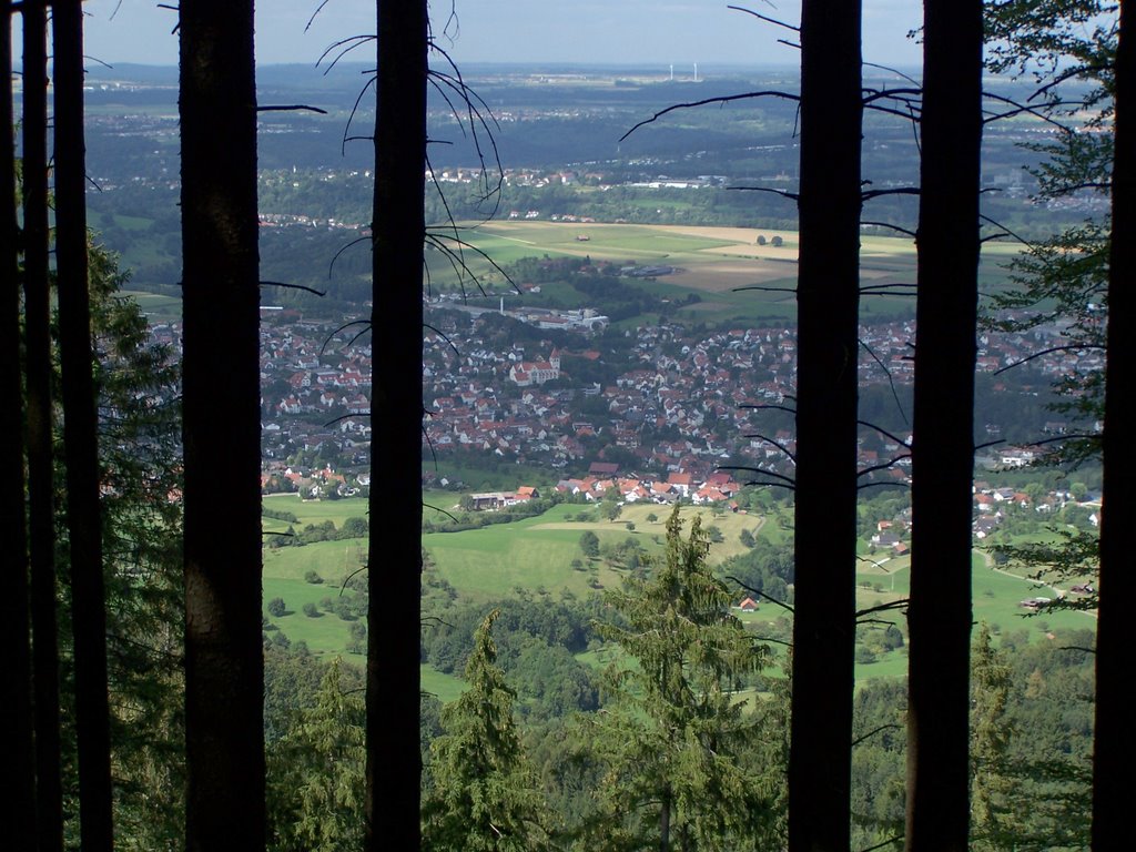 Blick vom Stuifen nach NO by Hartmut Scheuter