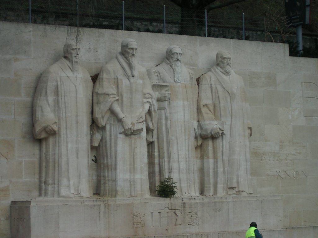 Murs des Réformateurs, Geneva, Switzerland by Matt Armanino