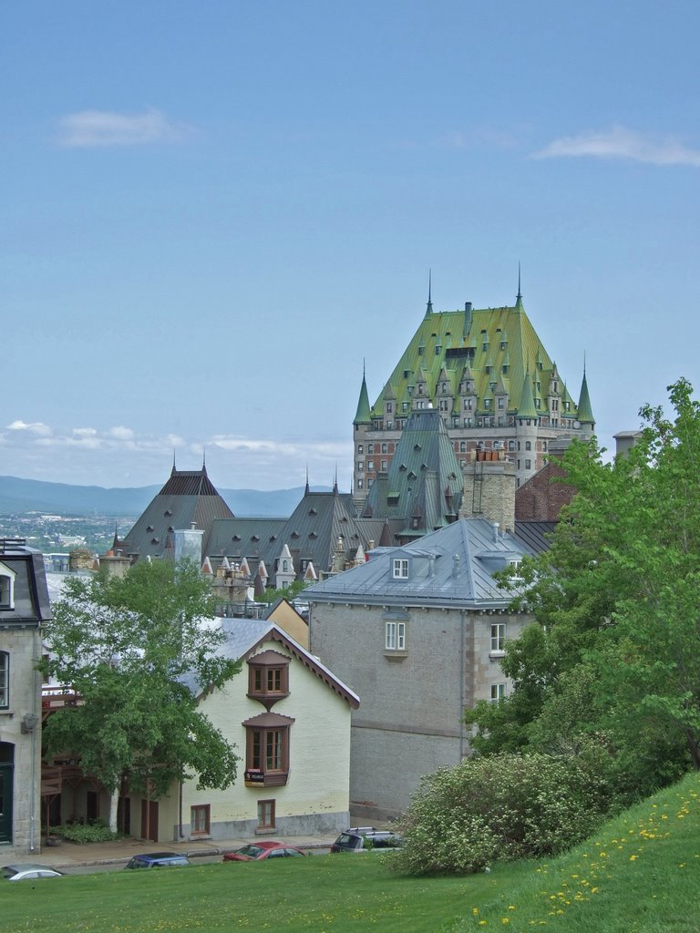 Chateau from atop the Citadelle Walls by rianallen