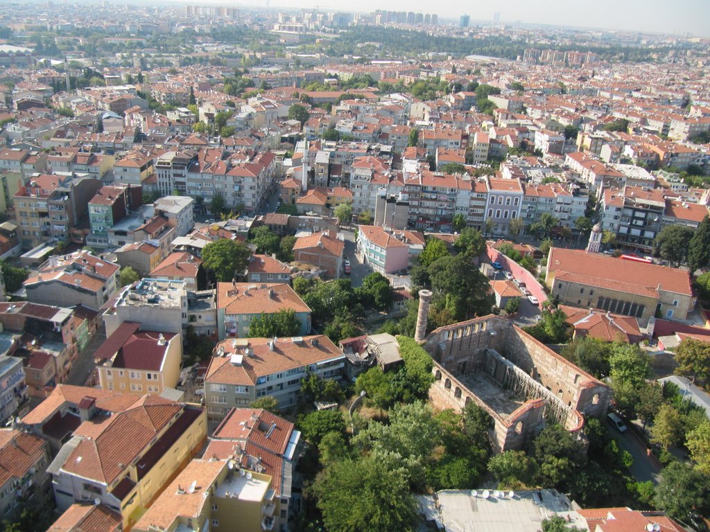 PARAMOTOR'cu gözüyle YEDIKULE VE KILISE'leri by İbrahim KENDİRCİ