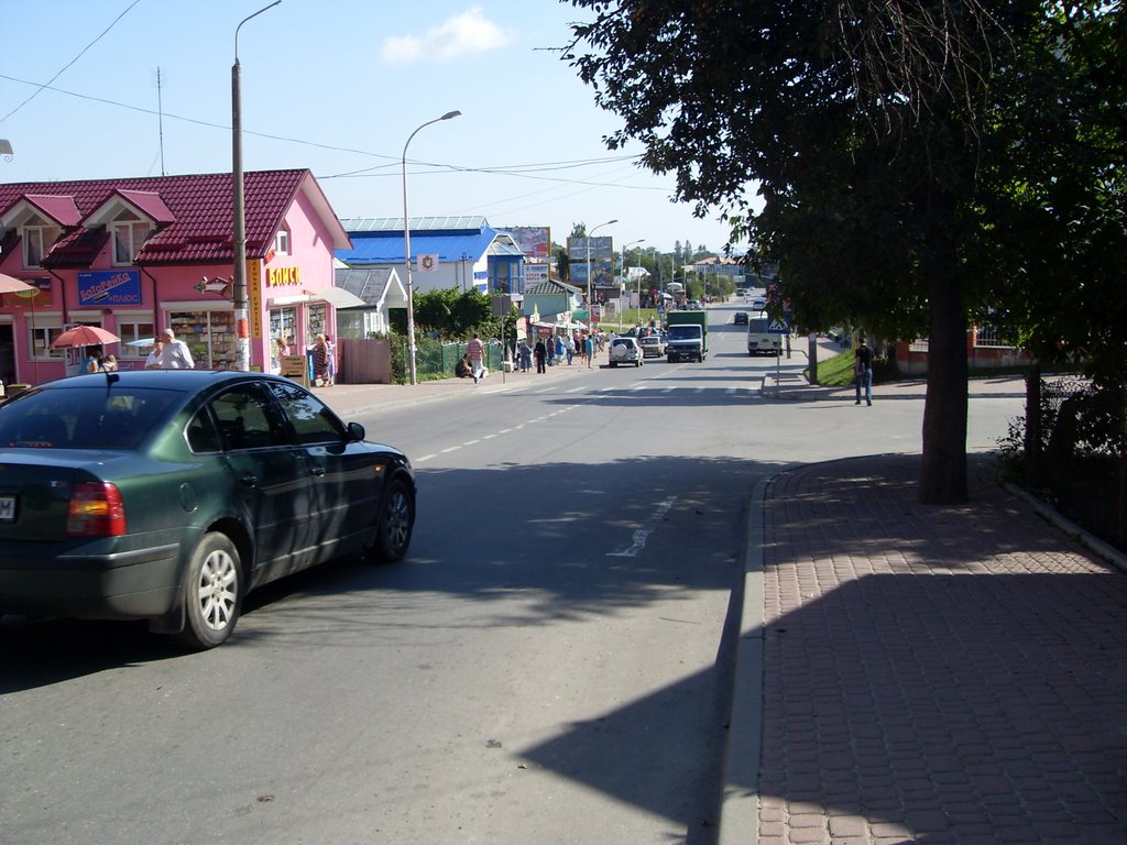 Улица возле рынка и торгового центра street near market and shopping center by tiburon8