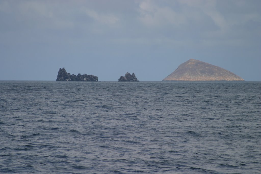 The Devils Crown, & Isla Enderby near Floreana by Huw Lewis