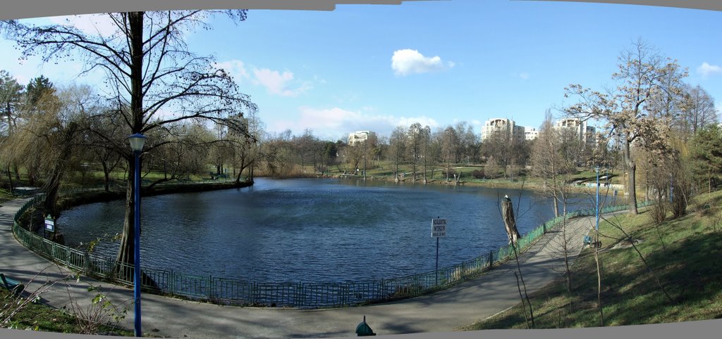 .. the lake of Circus park - jan 2007 by Tescoveanu Tudor