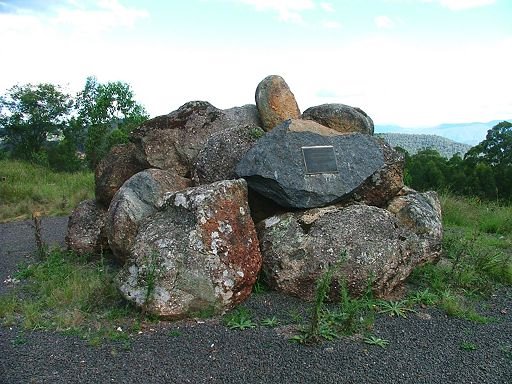 Memorial to mark completion of Thunderbolt's Way by EcologistGreg