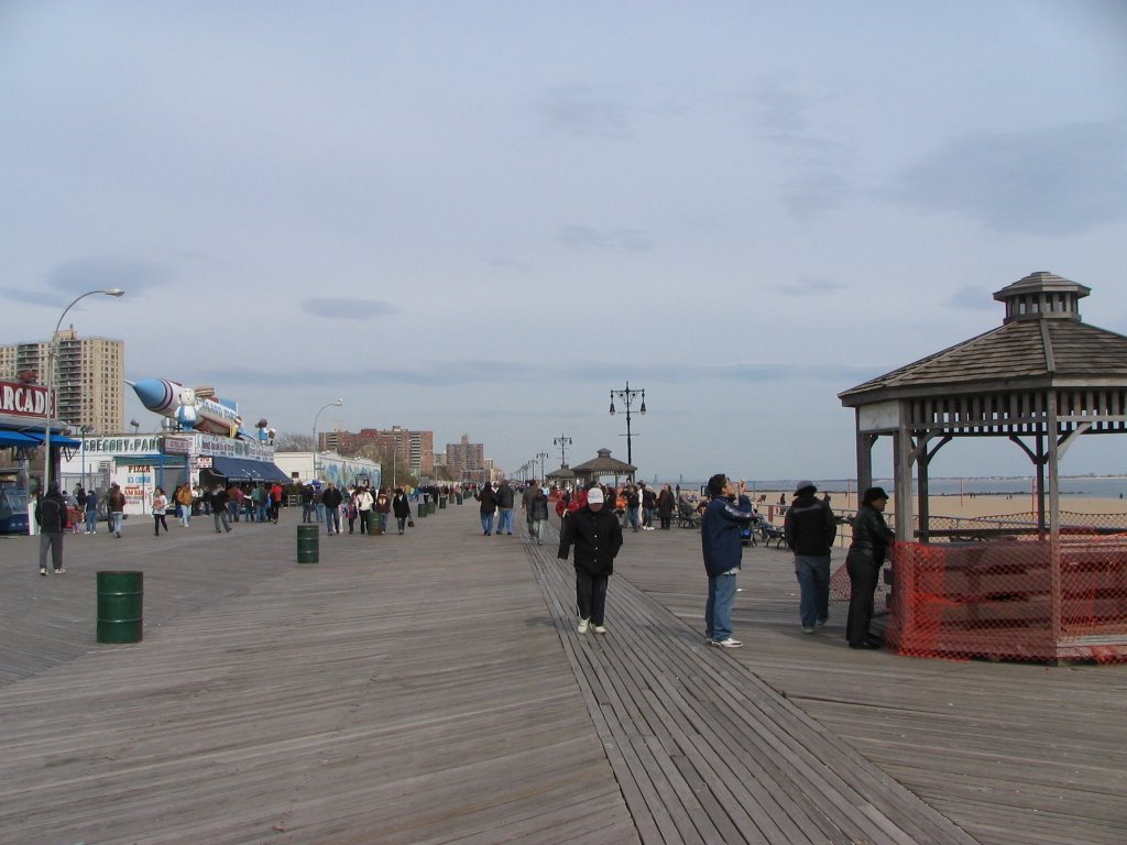 Coney Island Broadwalk by Happybird