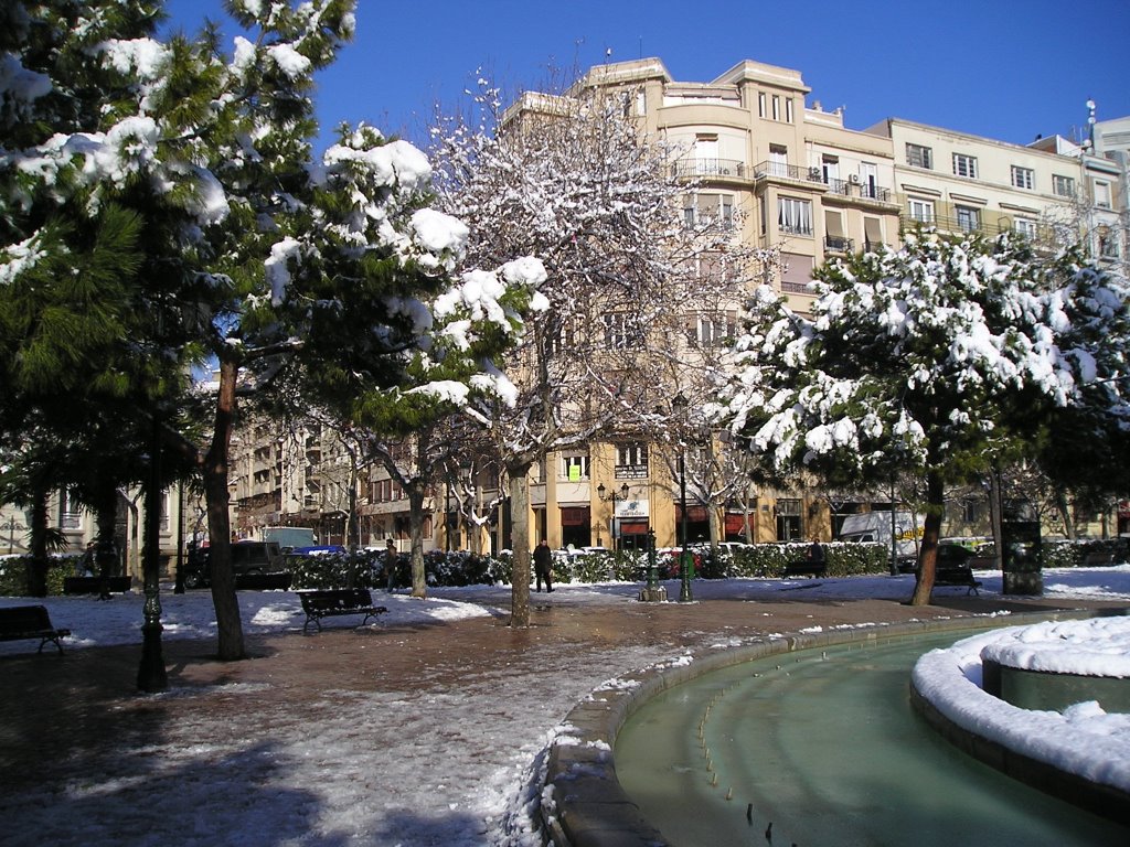 Plaza de los sitios nevada. by laura bonel