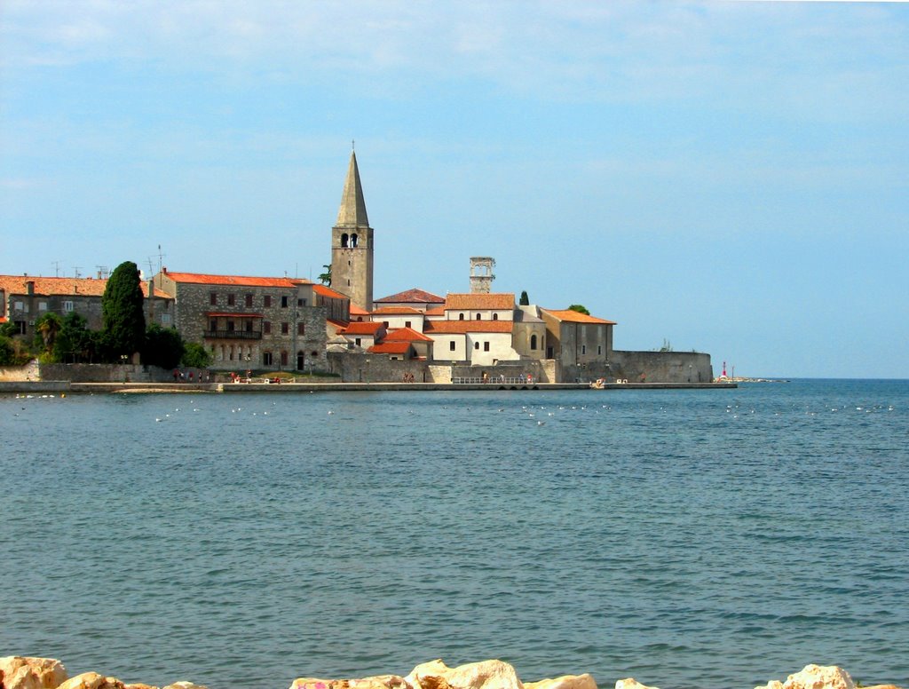 Poreč, widok na miasto. by REmiasz