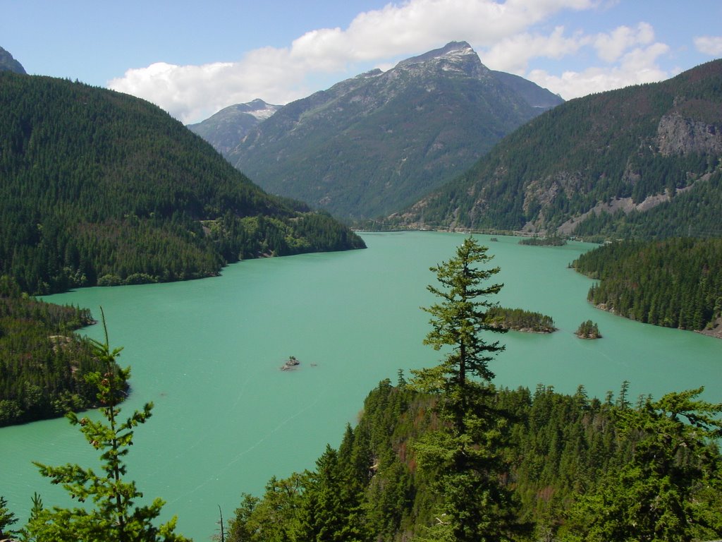 Diablo Lake by Marcin Golczak