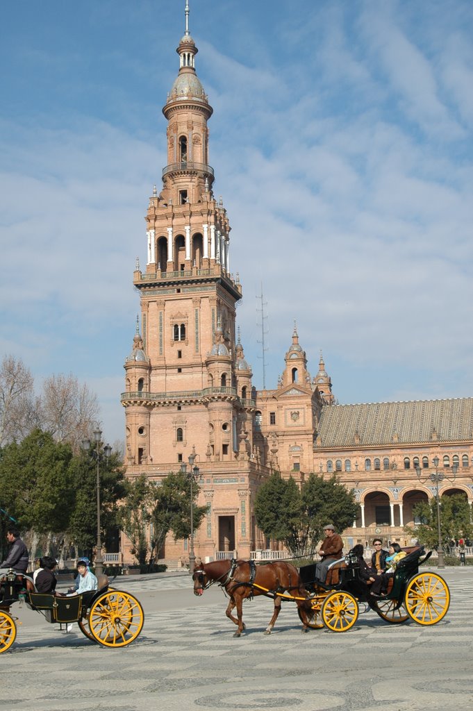 Plaza de España by antoniodomingo