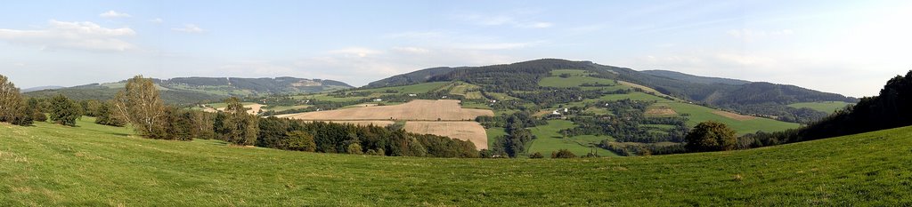 View to Lopenik from Studeny vrch, by Gaffer