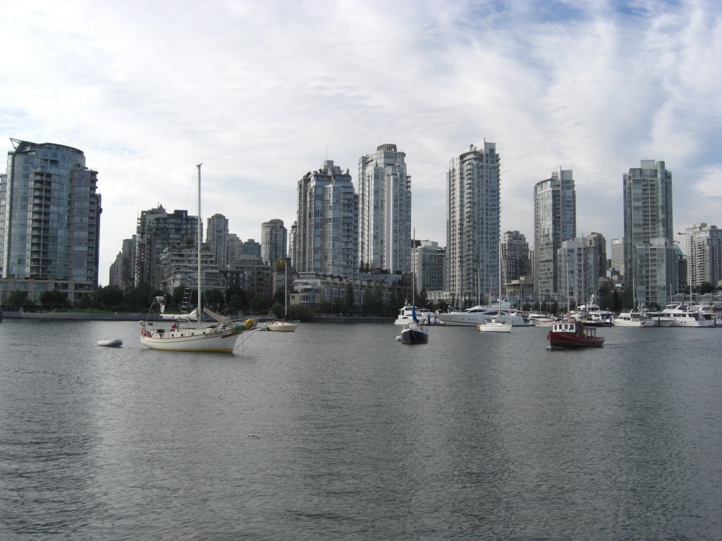 Yaletown and False Creek, Vancouver, British Columbia, Canada by Spellweaver