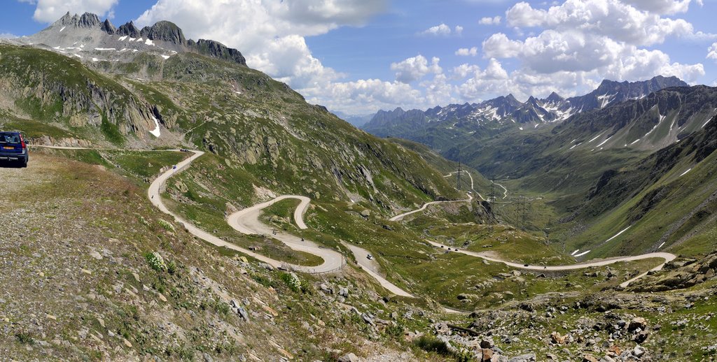 PANORAMICA PASSO NOVENA - Nufenenpass by Gregorini Demetrio