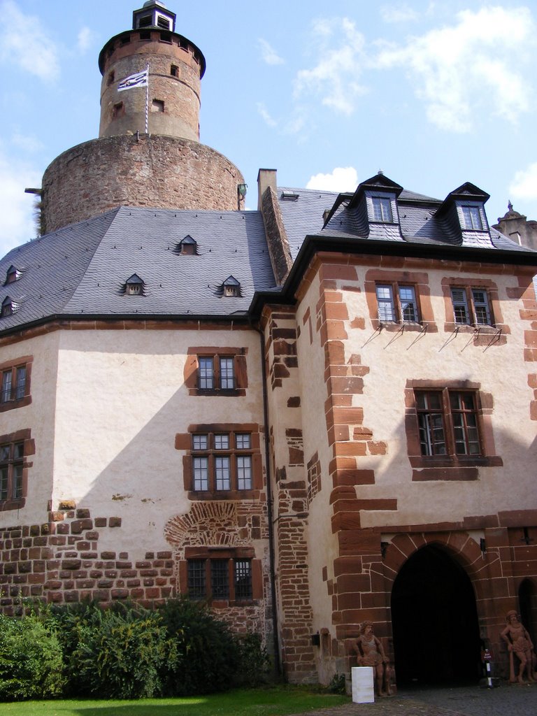 Schloss derer von Ysenburg by Edgar Bär