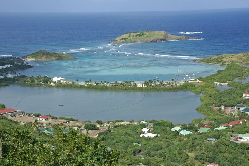 Saint Barth Anse grand cul de sac by denise pelissier