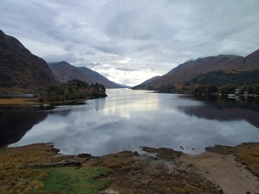 Loch Sheil from Glenfinnan Monument by J.Campbell