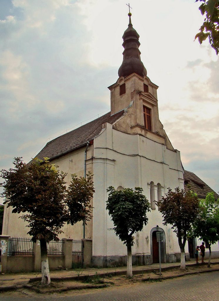 Виноградів - костел при монастирі форанцисканців, Vynohradiv - Franciscan monastery by hranom