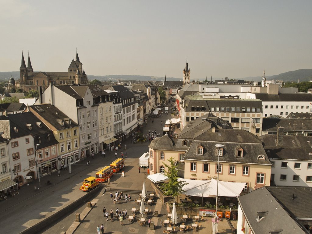 View of Trier from the Porta Nigra by PASO