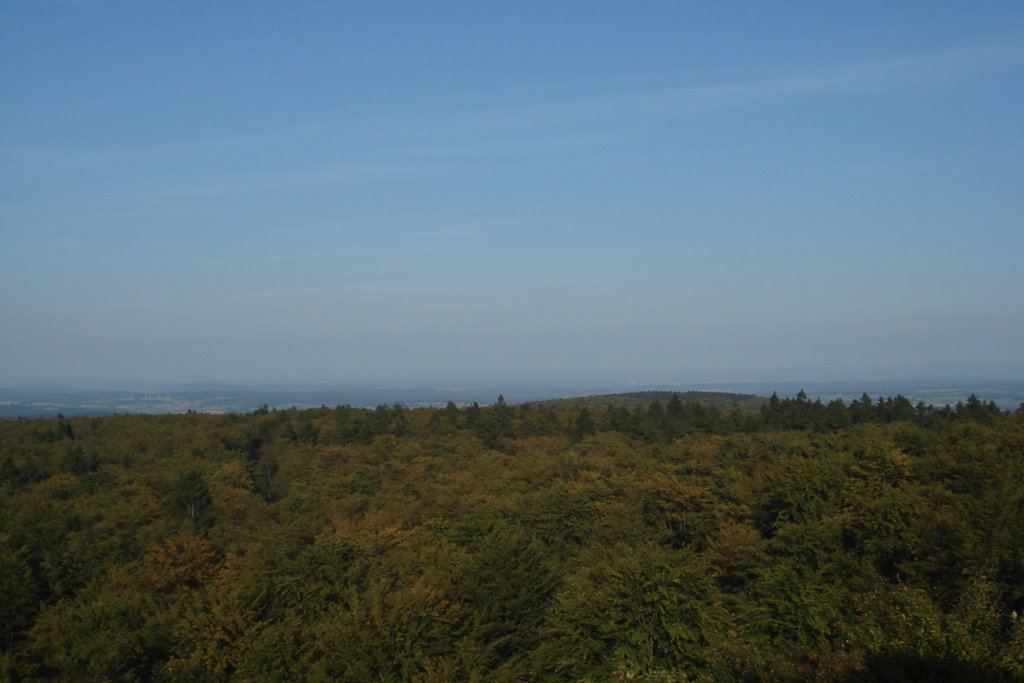 View from Tauftein Bismarck-Tower by slrCHEF