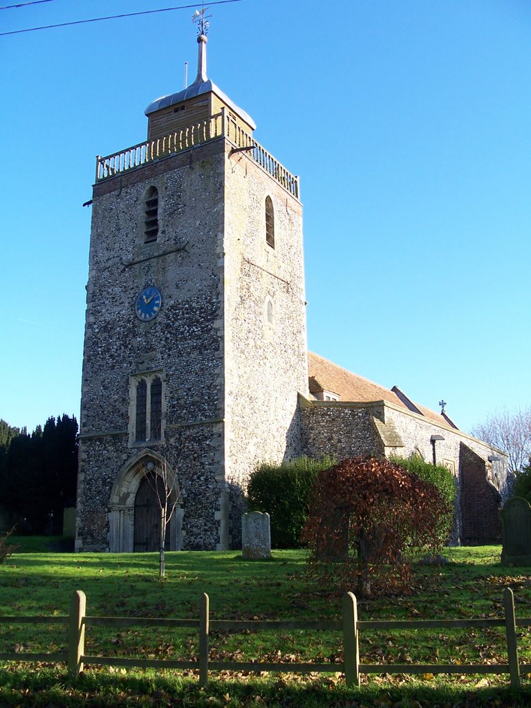 Woodnesborough Church. by Michael Taylor