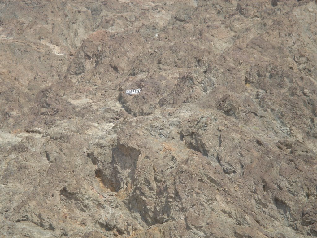 Badwater is 282 Feet below sea level by Manoj Koushik