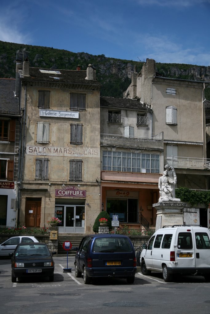 Florac, Lozère, Languedoc-Roussillon, France by Hans Sterkendries