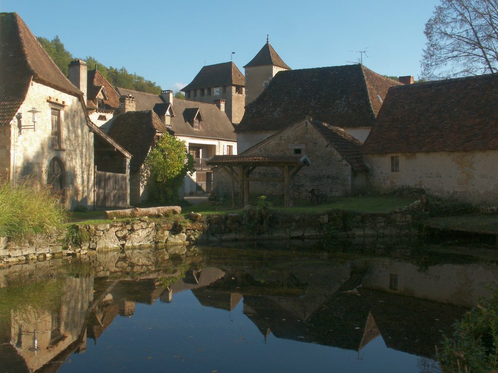 Millpond, St-Martin-de-Vers by acolby