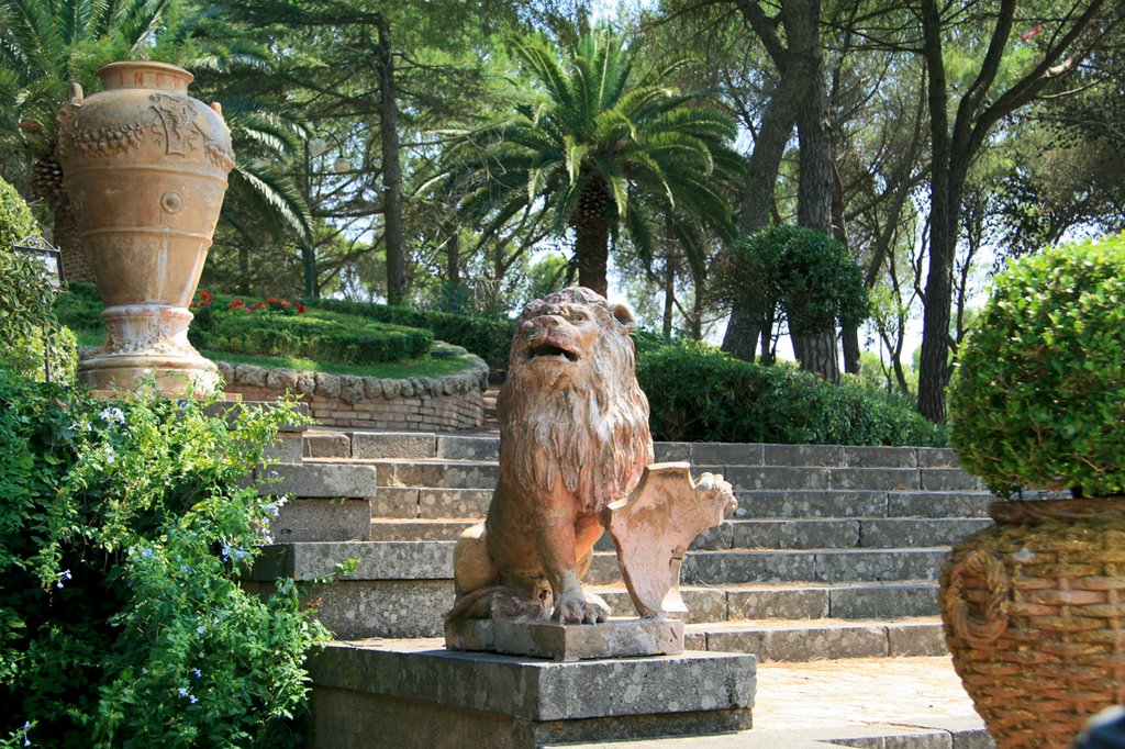 Caltagirone Villa comunale by Antonio Biondi