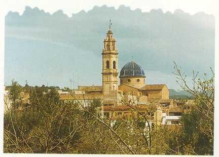 Vista iglesia de la Villa de Altura by villadealtura